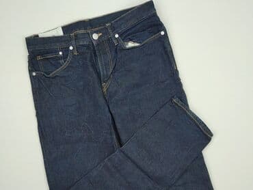 woskowane spodnie z wysokim stanem h m: H&M, Jeansy dla mężczyzn, rozmiar L — 1