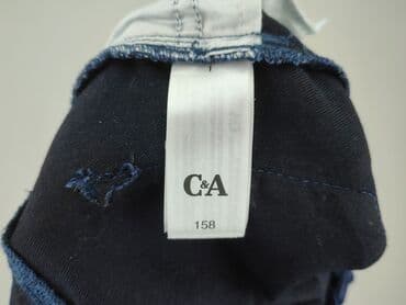 baggy jeans 164 cm: Spodnie jeansowe, C&A, 13 lat, 158, stan - Bardzo dobry — 4