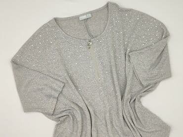 jeansy damskie podarte: Janina, Women's blouse, size 3XL (EU 46) — 1