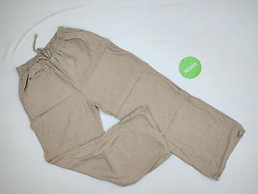 linen trousers pull and bear: Moda Italia, Spodnie materiałowe damskie, rozmiar S — 2