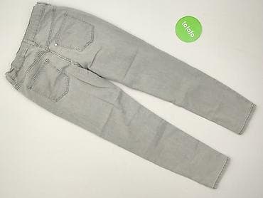 biala torebka hm: Spodnie jeansowe, H&M, 12 lat, 152, stan - Idealny — 3