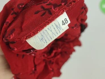 jakie rajstopy do bialej sukienki: Women's blouse, size 4XL (EU 48) — 4