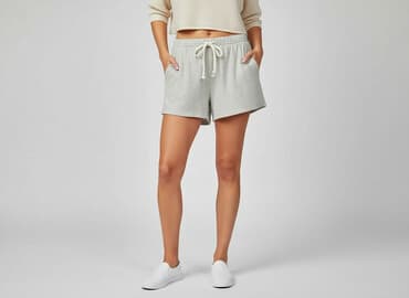 krótkie spodenki z bocznymi kieszeniami: ASOS Design, Szorty damskie, rozmiar S — 7