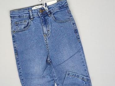 boho crop top: Spodnie jeansowe, Reserved, 11 lat, 146, stan - Idealny — 1