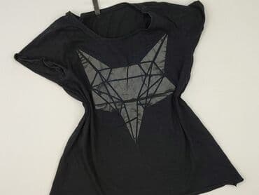 t shirty z czerwonem napisem: Sinsay, T-shirt damski, rozmiar S — 1