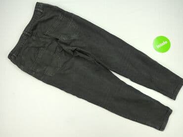 czarne jeansy dzwony: Jeansy damskie, rozmiar L — 3