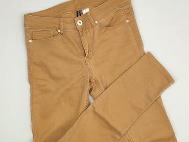 legginsy damskie plus size: H&M, Material trousers for women, size S (EU 36) — 1