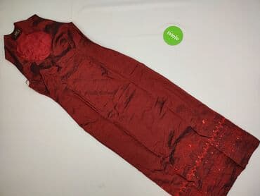 sukienki wieczorowe długie bordowe: Makalu, Sukienka damska, rozmiar M — 3