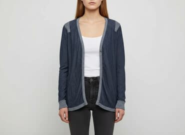 eleganckie swetry damskie różpinane do sukienki: Women`s knitwear, size S — 1