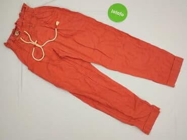 Material trousers for women, size S (EU 36) — 2