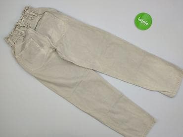 pull and bear spodnie lniane: PULL&BEAR, Spodnie materiałowe damskie, rozmiar S — 3