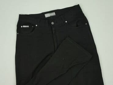 orsay spodnie woskowane czarne: Spodnie dla mężczyzn — 1