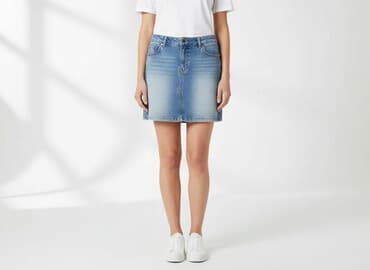 spódniczka jeansowe zara: Spódnica damska, rozmiar M — 7