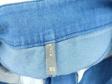 spódniczko spodenki jeans: Vila, Spódnica damska, rozmiar XS — 4