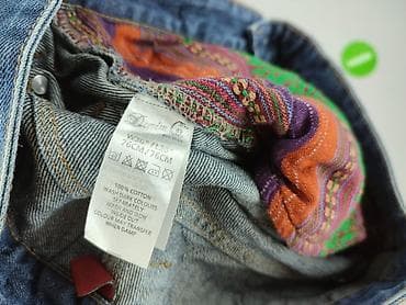 patchworkowe jeansy: Denim Co, Jeansy dla mężczyzn, rozmiar M — 5