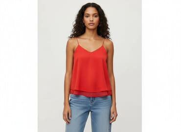 stradivarius top siateczkowy: Stradivarius, Top damski, rozmiar M — 1