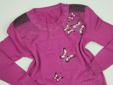 sweter w paski h: Sweter damski, rozmiar L — 1