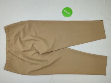legginsy damskie plus size: Material trousers for women, size XL (EU 42) — 3