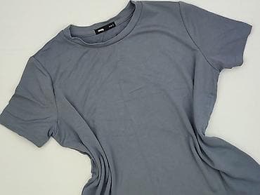 bluzki czarne basic: Sinsay, T-shirt damski, rozmiar L — 1