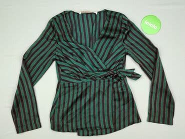 zara sukienka zielona z piorami: Zara, Bluzka damska, rozmiar XS — 2