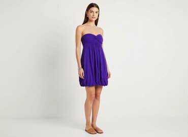 sukienka fioletowa zara: Sukienka damska, rozmiar S — 6