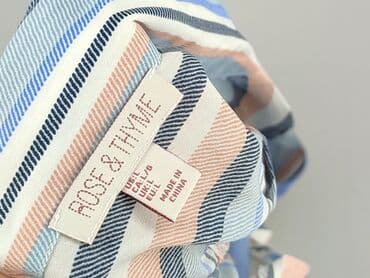 koszulka z długim rękawem w paski: Bluzka damska, rozmiar L — 4