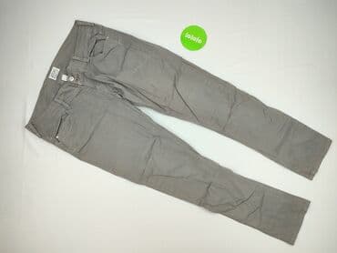 bershka spodnie mom: Bershka, Spodnie materiałowe damskie, rozmiar 2XL — 2