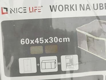 obrus 100x100: Pokrowiec, 60 x 45, kolor - Szary, stan - Idealny — 4