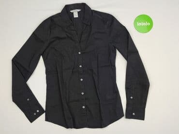 czarne body z długim rękawem h m: H&M, Women`s shirt, size XS — 2