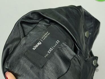 sinsay ramoneska: Sinsay, Women`s leather jacket, size 2XS — 6