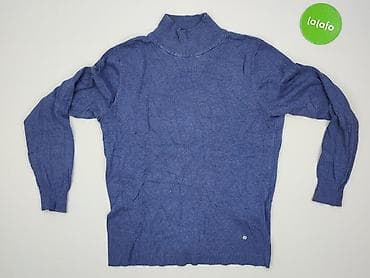 bialy kolnierzyk pod sweter: Golf damski, rozmiar M — 2