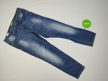 botki h: United Colors of Benetton, Jeansy dla mężczyzn, rozmiar M — 2