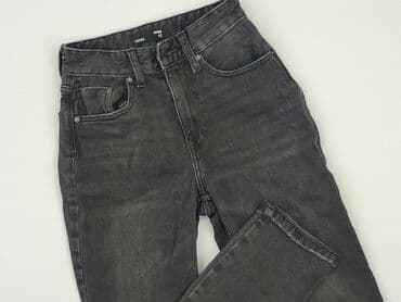 deezee sandaly czarne: Sinsay, Jeansy damskie, rozmiar 2XS — 1