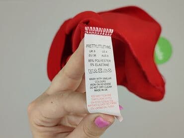 obcisła sukienka czerwona: PrettyLittleThing, Спідниця жіноча, розмір S — 4