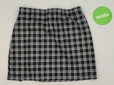 spódniczka mini czerwone w kratkę: Shein, Spódnica damska, M — 3