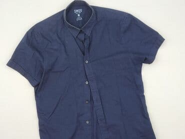 koszulki męskie cropp: Shirt for men, M (EU 38), SMOG, condition - Very good — 1