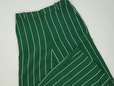 legginsy w prążki hm: H&M, Spodnie materiałowe damskie, rozmiar M — 1