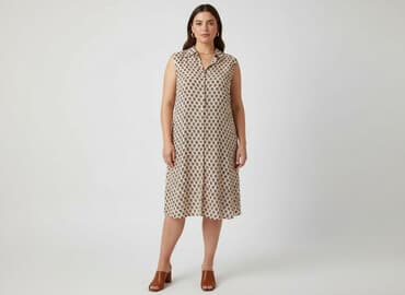 beżowy żakiet do sukienki: Sukienka damska, rozmiar 2XL — 1