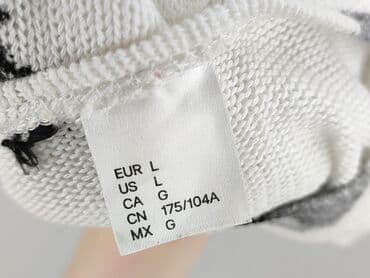 sweter piórkowy na drutach: Bluzka damska, rozmiar L — 4