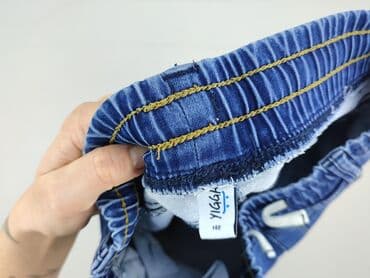 sukienka granatowa hm: Spodnie jeansowe, 10 lat, 140, stan - Idealny — 4