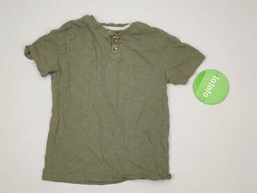 bluzka z traktorem dla chłopca: T-shirt, H&M, 10 years, 134-140 cm, condition - Very good — 2