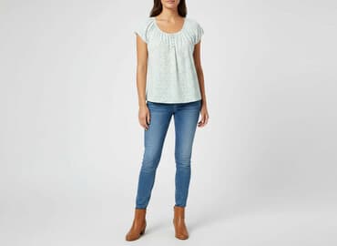 wiosenna koszula: EWM, Bluzka damska, rozmiar M — 6