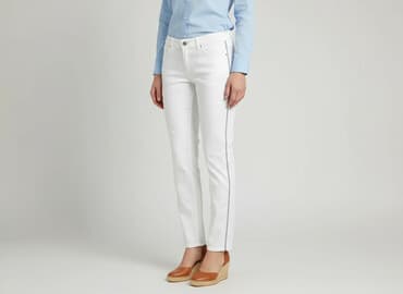 lasocki klapki biale: Gerry Weber, Spodnie materiałowe damskie, rozmiar S — 7