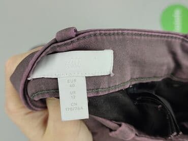 hm spodnie zimowe: H&M, Spodnie materiałowe damskie, rozmiar M — 4