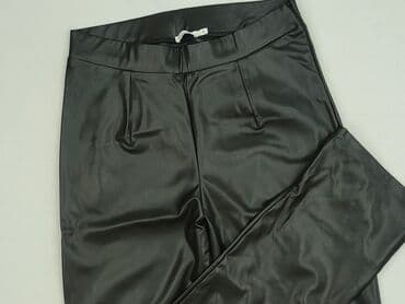 zara spodnie z imitacji skóry: NLY Trend, Spodnie materiałowe damskie, rozmiar S — 1