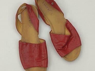 sandały damskie na koturnie lasocki: Sandały damskie, 41 — 1