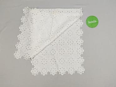 Dom i ogród: Obrus 108 x 44, kolor - Biały, stan - Dobry — 3