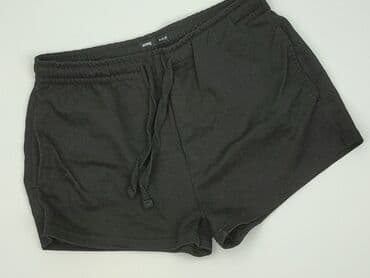 spodenki czarne krótkie: Sinsay, Szorty damskie, rozmiar M — 1