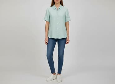koszule lniane massimo dutti: Women`s shirt, size L — 1