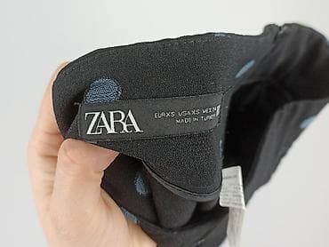 winylowe spodnie pull and bear: Zara, Spodnie materiałowe damskie, rozmiar XS — 4